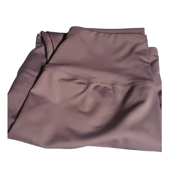Leg3nd‎ Pink Mauve Yoga Workout Exercise Pants Zumba Leggings Activewear Large - Picture 1 of 12